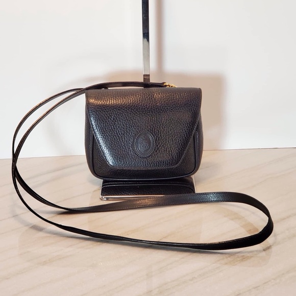 Mark Cross Black Pebble Leather Cross / Belt Bag EVC - Picture 2 of 8